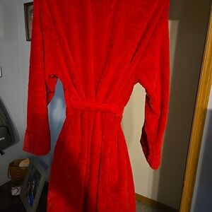Tommy Hilfiger Vibrant Red Robe